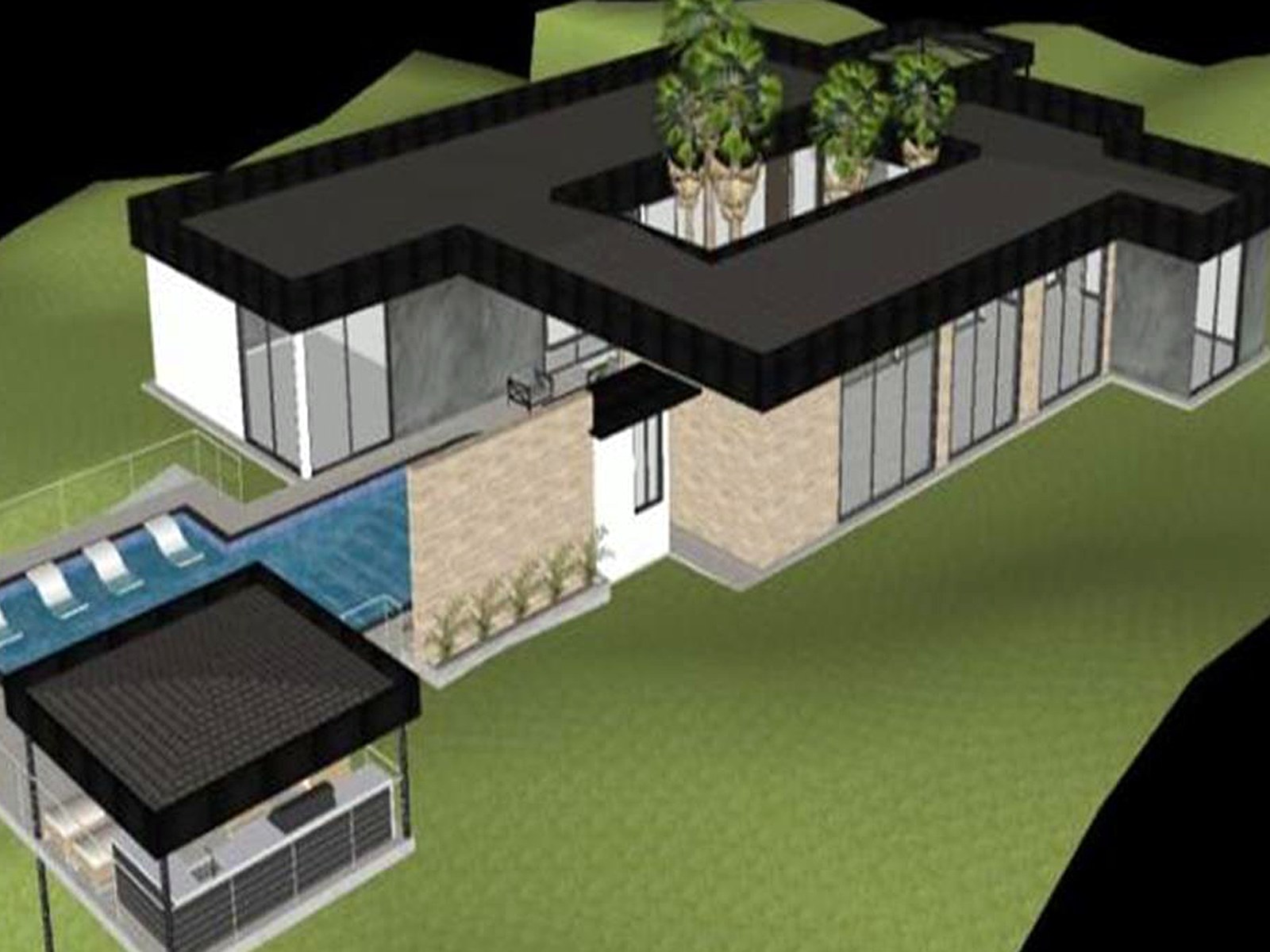 Casa Piscina Montaña