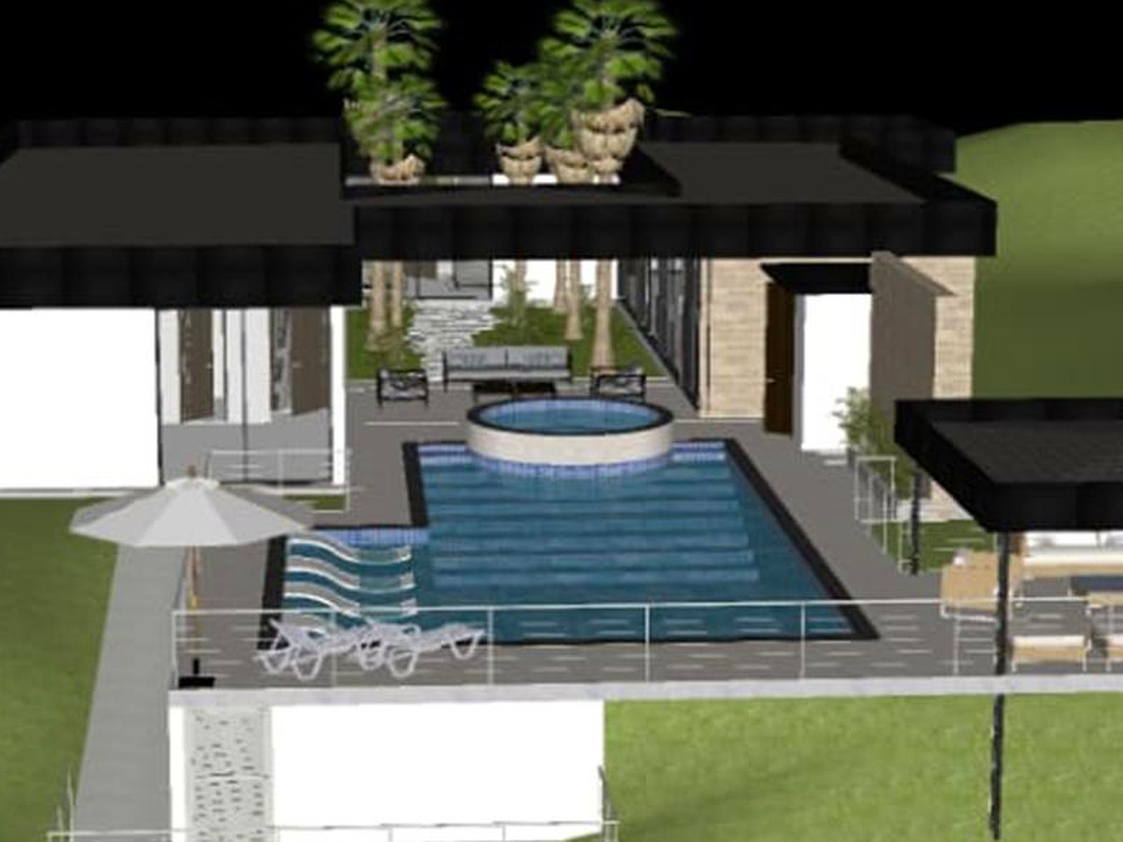 Casa Piscina Montaña