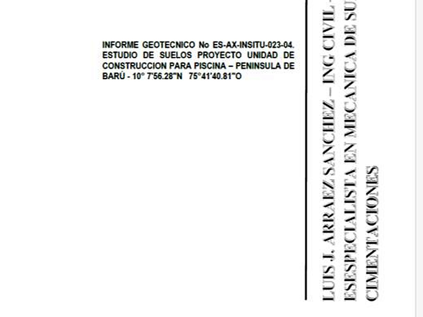 CÁLCULOS ESTRUCTURALES Y ESTUDIOS DE SUELO