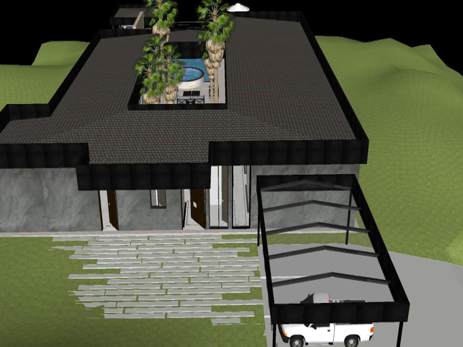 Casa Piscina Montaña
